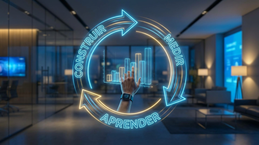 Startup Enxuta: ciclo construir, medir e aprender