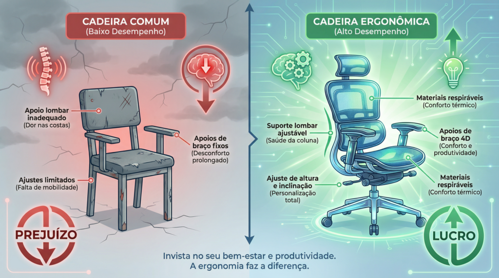 cadeiras ergonomicas e alta performance