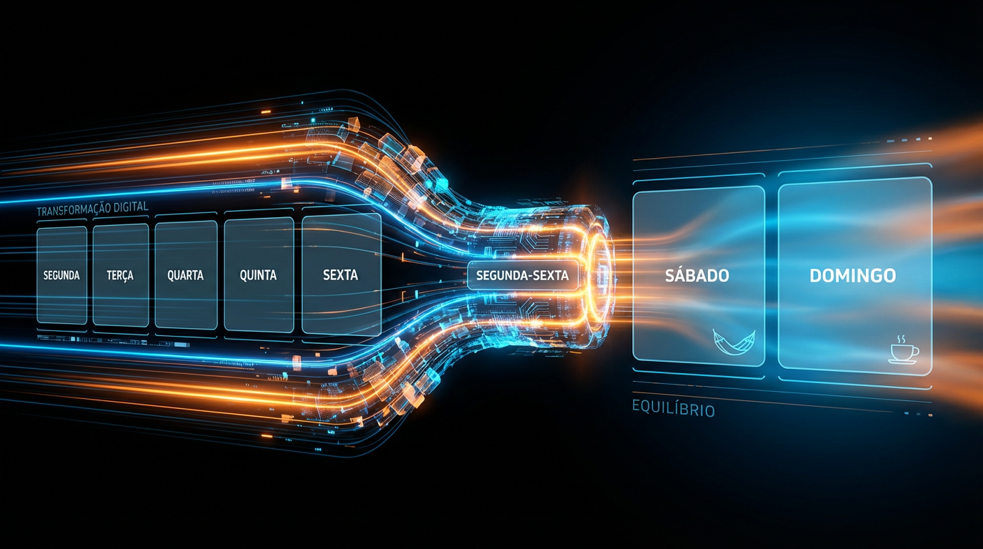 condensar 6 dias em 4