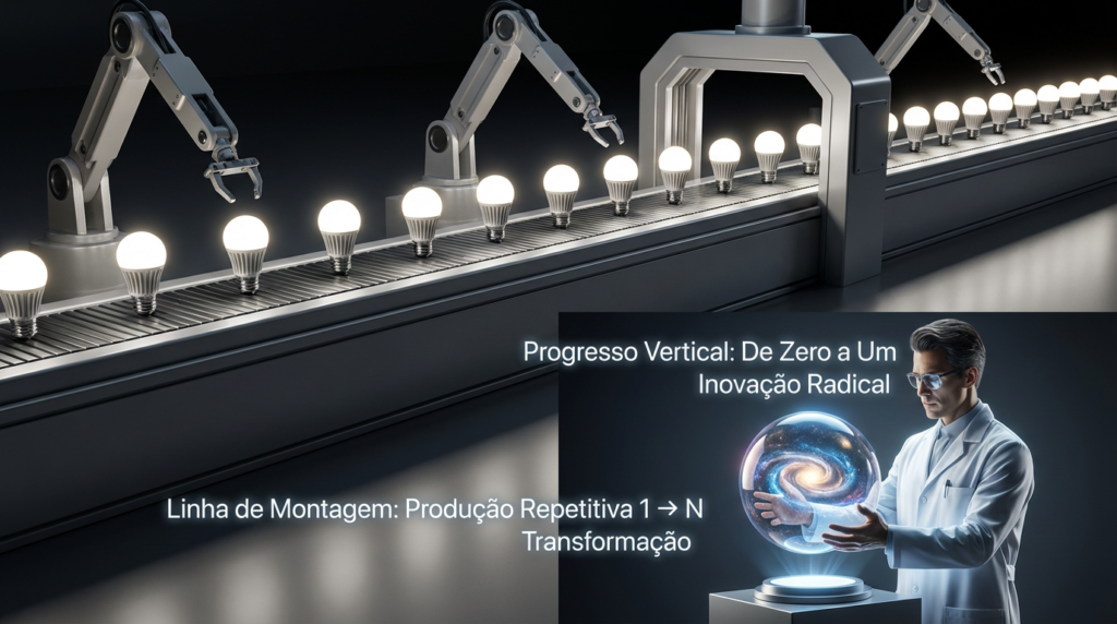 De zero a um: progresso vertical